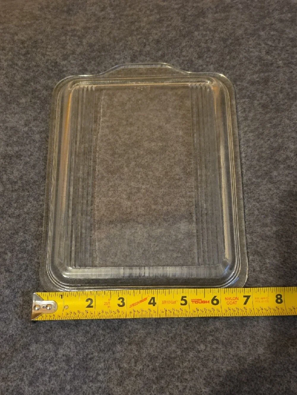 Vintage Clear Glass Pyrex 503-C Refrigerator Jar LID ONLY